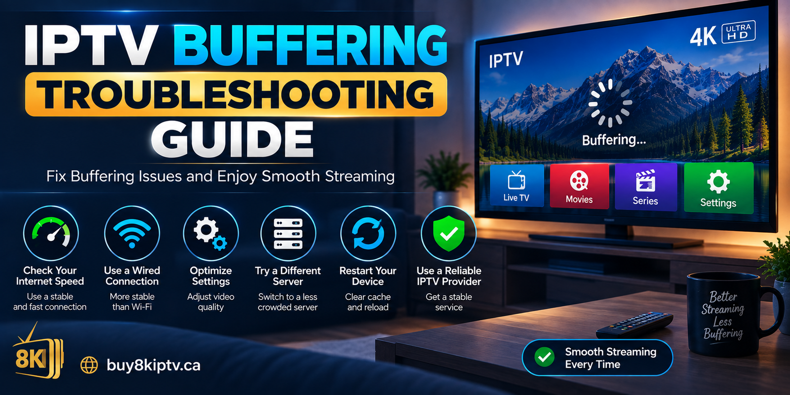 IPTV buffering troubleshooting guide