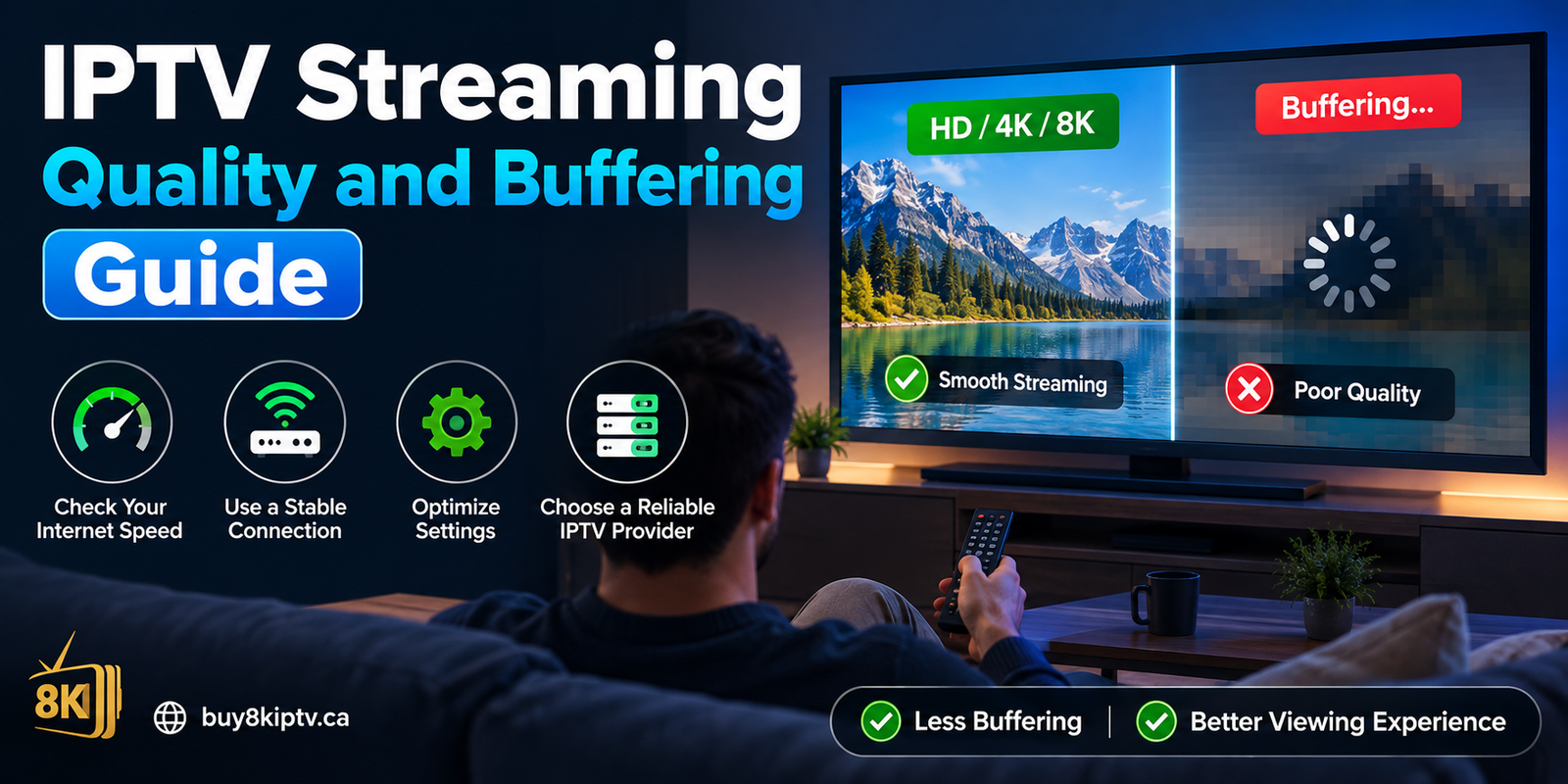 IPTV streaming quality and buffering
