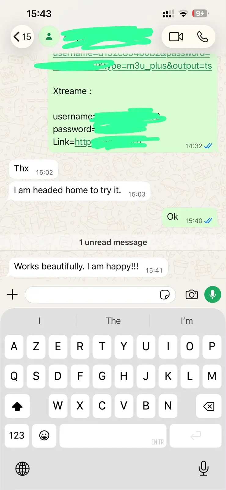 Customer review