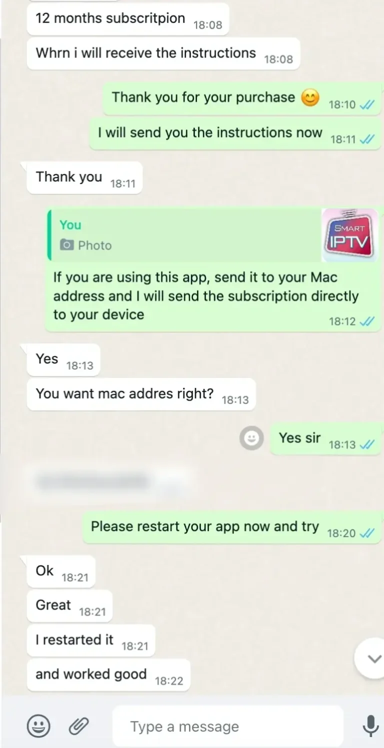 Customer review